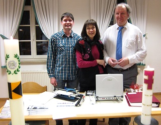 Foto vom Dankesch&ouml;n an Referent Alfred Schwegler