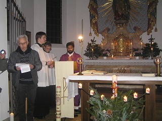 Foto vom Gottesdienst in Maria im Elend