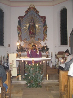 Foto vom Gottesdienst in Maria im Elend